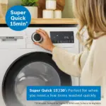 Bosch Series 6 Washing Machine 10 kg 1400 rpm WGG254Z1GB - Image 4