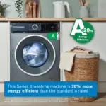 Bosch Series 6 Washing Machine 10 kg 1400 rpm Cast Iron Grey WGH254ARGB - Image 5