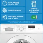 Bosch Series 2 Washing Machine 8 kg 1400 rpm WGE03408GB - Image 2