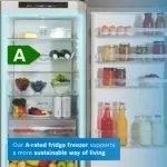 Bosch Series 4 KGN392LAF 363L Total No Frost Fridge Freezer