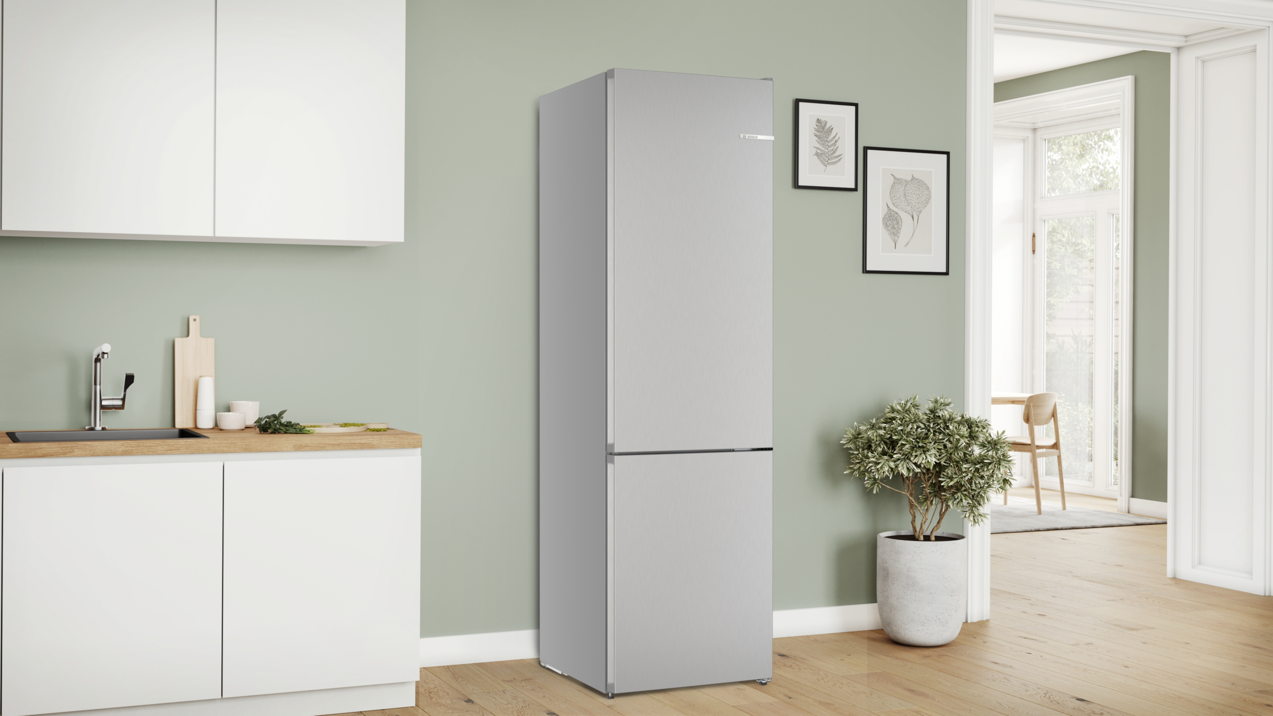 Bosch Series 4 KGN392LAG 203cm Fridge Freezer Bosch Series 4 KGN392LAG 203cm Fridge Freezer
