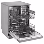 LG DF030FL Series 2 13 Place QuadWash Dishwasher Silver