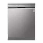 LG DF222FPS 60cm QuadWash TrueSteam Dishwasher Silver