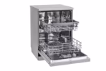 LG DF222FPS 60cm QuadWash TrueSteam Dishwasher Silver