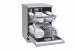 LG DF222FPS 60cm QuadWash TrueSteam Dishwasher Silver