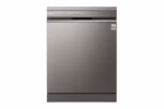 LG DF325FPS 60cm QuadWash TrueSteam Dishwasher Shiny Steel