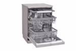 LG DF325FPS 60cm QuadWash TrueSteam Dishwasher Shiny Steel