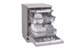 LG DF325FPS 60cm QuadWash TrueSteam Dishwasher Shiny Steel