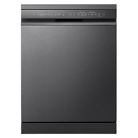 LG DF365FMS 14 Place TrueSteam Dishwasher Matte Black official LG product image 1 LG DF365FMS 14 Place TrueSteam Dishwasher Matte Black