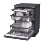 LG DF365FMS 14 Place TrueSteam Dishwasher Matte Black