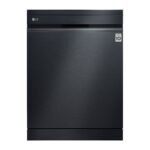 LG DF455HMS 60cm QuadWash TrueSteam Dishwasher Matte Black