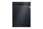 LG DF455HMS 60cm QuadWash TrueSteam Dishwasher Matte Black