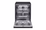 LG DF455HMS 60cm QuadWash TrueSteam Dishwasher Matte Black