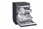 LG DF455HMS 60cm QuadWash TrueSteam Dishwasher Matte Black