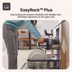 LG DF587HMS Series 7 QuadWash TrueSteam Dishwasher Black
