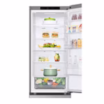 LG GBV22L0EPY 387L NatureFRESH Fridge Freezer Prime Silver
