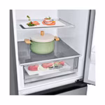 LG GBV22L0EPY 387L NatureFRESH Fridge Freezer Prime Silver