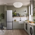 LG GBV3200CPY 387L NatureFRESH Fridge Freezer Prime Silver