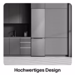 LG GBV3200CPY 387L NatureFRESH Fridge Freezer Prime Silver