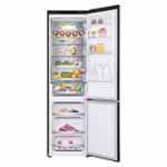 LG GBV5240CEP 387L Fit & Max Fridge Freezer Black