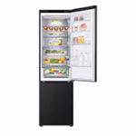 LG GBV7280AEV 387L NatureFRESH Fridge Freezer Black Steel