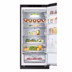 LG GBV7280AEV 387L NatureFRESH Fridge Freezer Black Steel