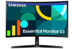 Samsung Essential S3 S36GD VA Curved Monitor 24" FHD 1920x1080 with Response Time 4ms GTG (LS24D364GAUXEN)