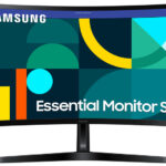 Samsung Essential S3 S36GD VA Curved Monitor 24" FHD 1920x1080 with Response Time 4ms GTG (LS24D364GAUXEN)