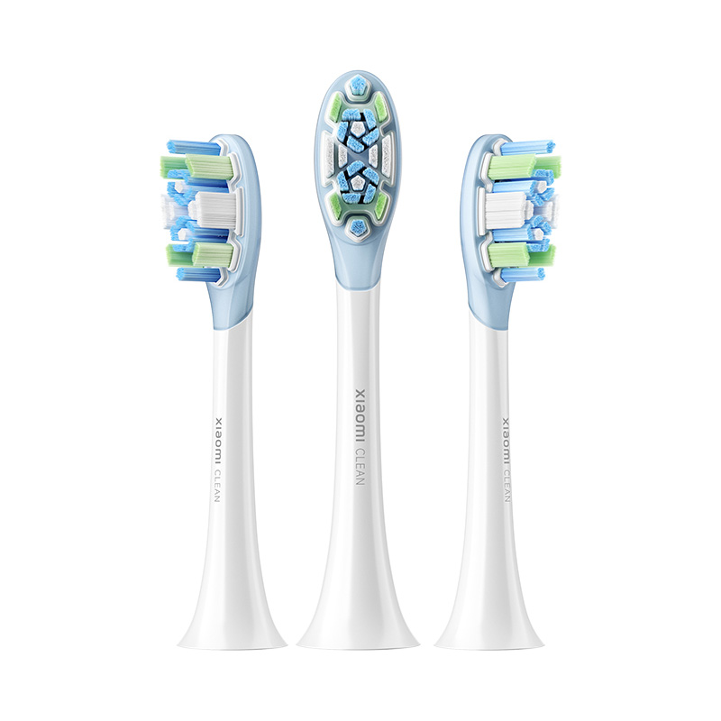 765326-main.jpg Xiaomi Oscillation Electric Toothbrush Replacement Heads Clean (3-pack) - Image 1