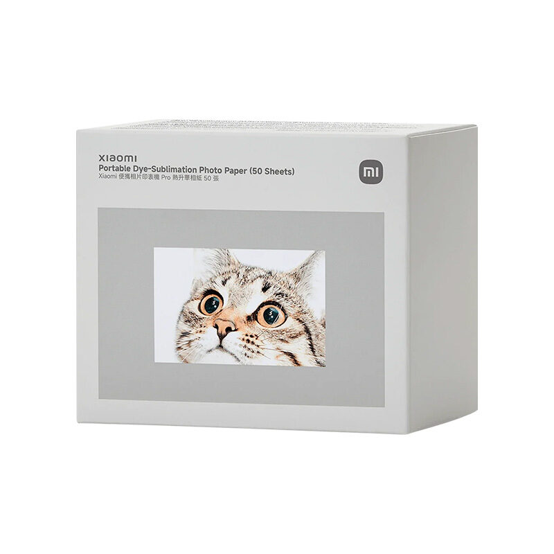 790311-new.jpg Xiaomi Portable Dye-Sublimation Photo Paper (50 Sheets) - Image 1