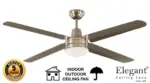 Elegant - 56'' Tony - Stainless Steel